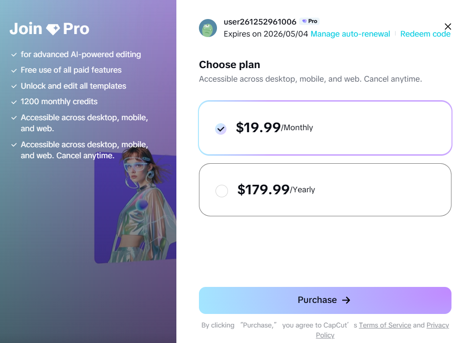 CapCut Pro